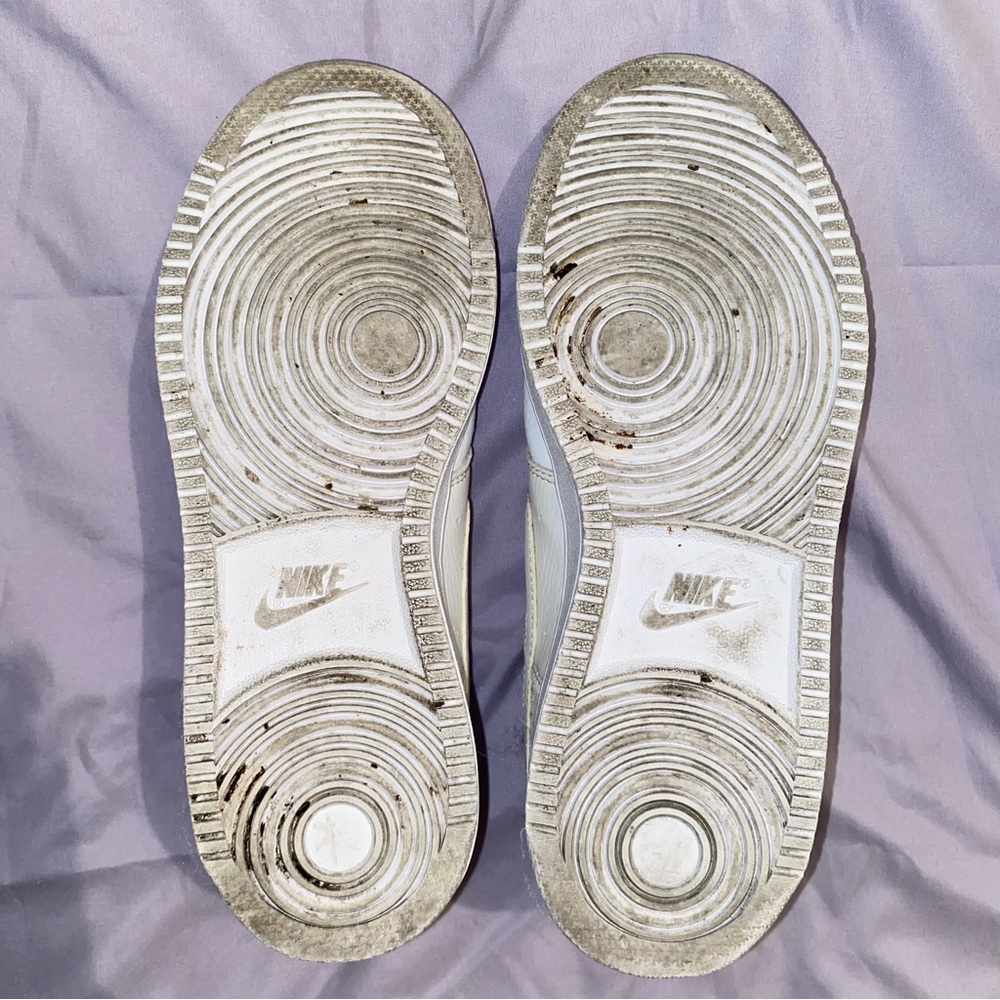 nike shoes court vision white sneakers women size 7 - Picture 8 of 8